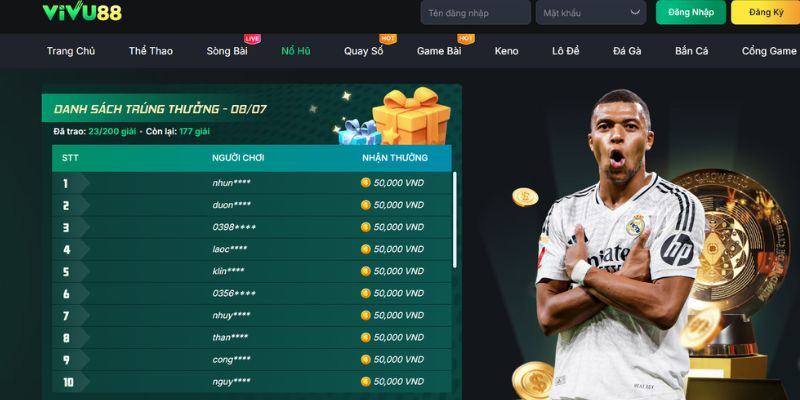 Giải trí không giới hạn với app VIVU88 - Tải về chỉ trong 1 phút