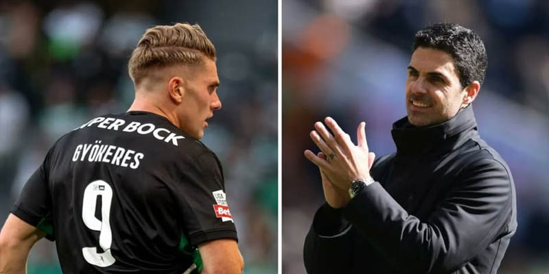 HLV Arteta đánh giá cao trình độ của Viktor Gyokeres