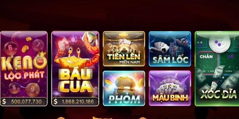 Loạt trò chơi đình đám làm nên tên tuổi nhà cái