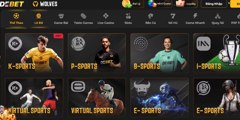 Tham gia hơn 2.000 kèo thể thao mỗi ngày và trải nghiệm tỷ lệ cược cực cạnh tranh!