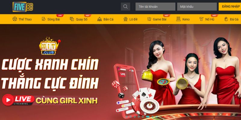 Tổng quan chi tiết về sân chơi cá cược đỉnh cao FIVE88