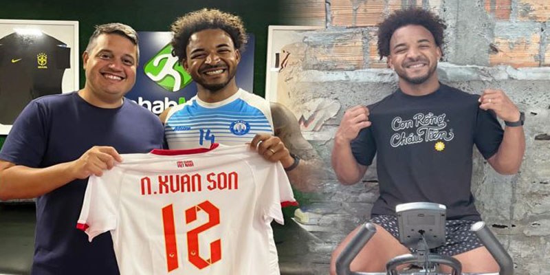 Chân sút của Nam Định đang hồi phục ở Brazil