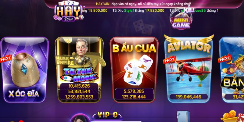Khám phá HAYWIN – Nhà cái uy tín số 1 Việt Nam với tỷ lệ thưởng hấp dẫn